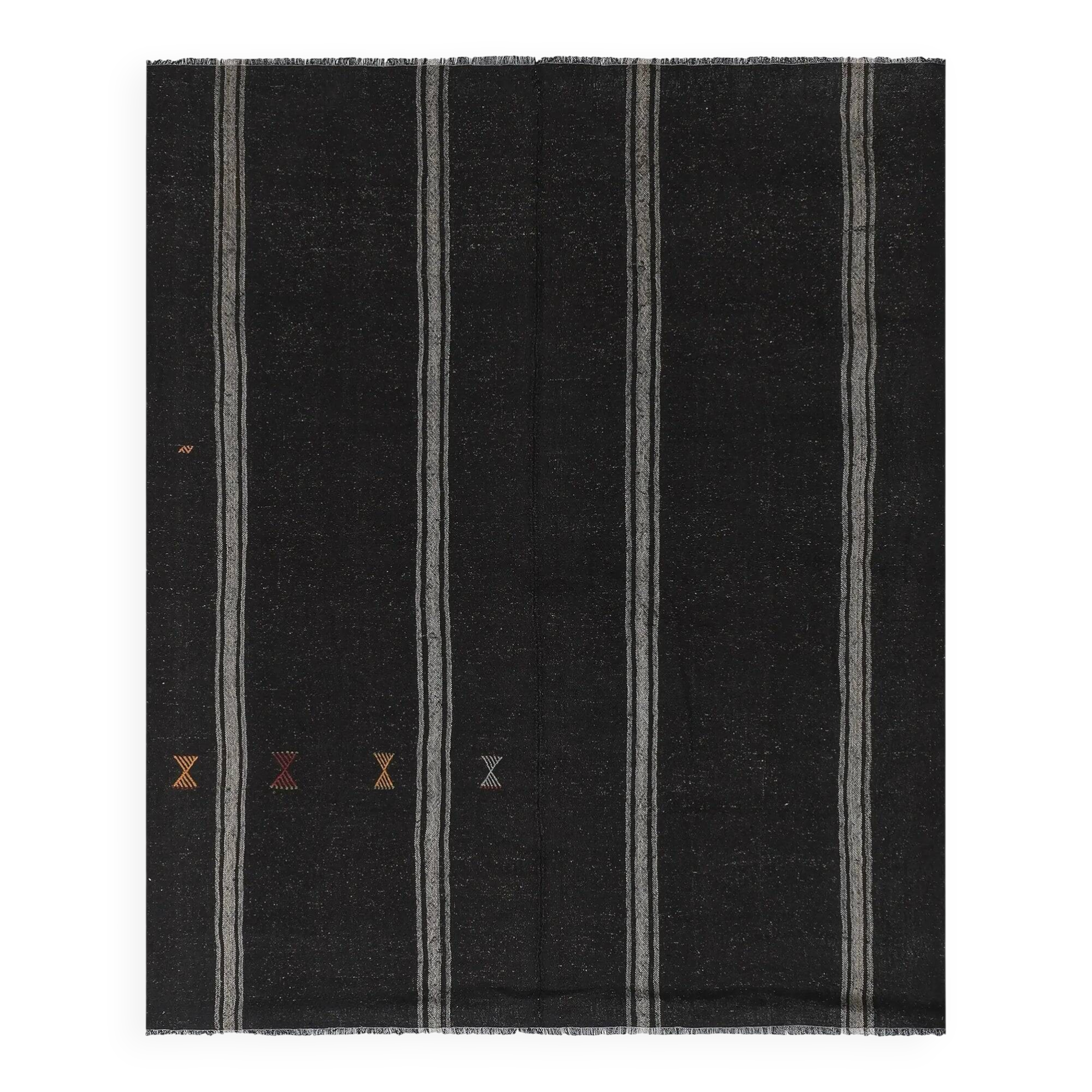 Vintage Turkish kilim, handwoven, 254x315 cm.