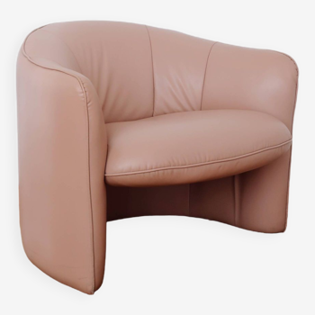 Fauteuil rose Swann