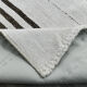 2x8 white brown hemp runner rug 57x260cm