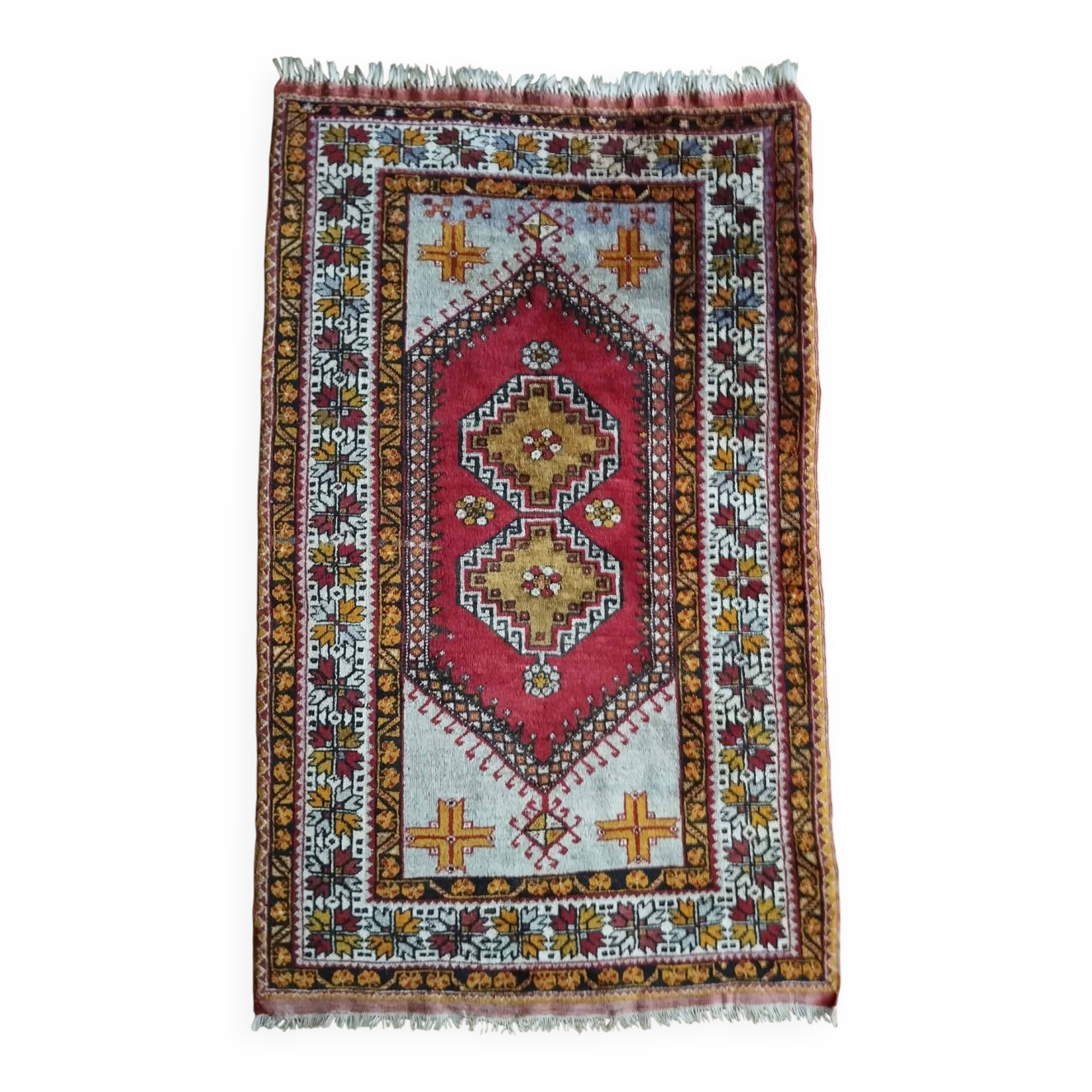 Handmade Anatolian carpet Yahyahli 190x114cm
