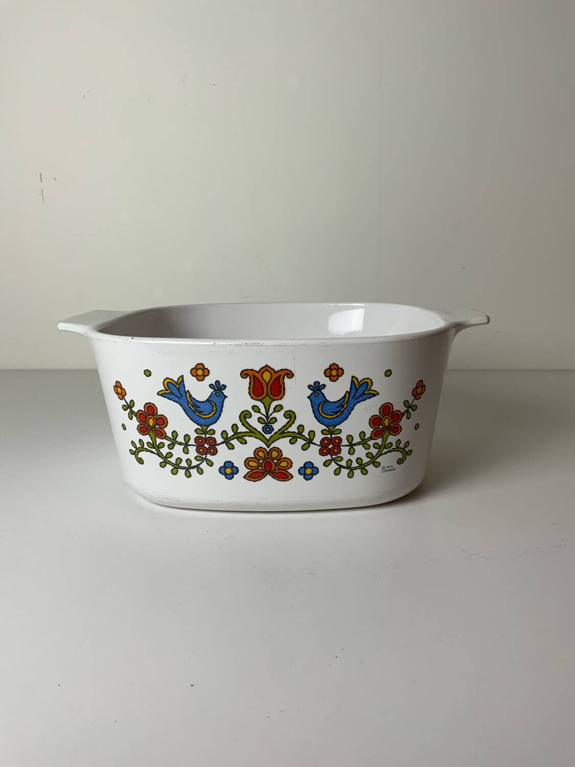 Seventies Corning dish