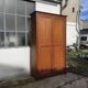 Old wardrobe vintage parisian