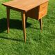 Mid-century desk from the 60s, compass legs