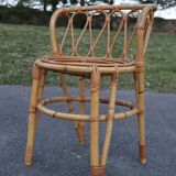 Rattan armchair