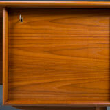 Mid-Century Danish Modern Desk Teak by Svend Madsen for Falster, 1970s