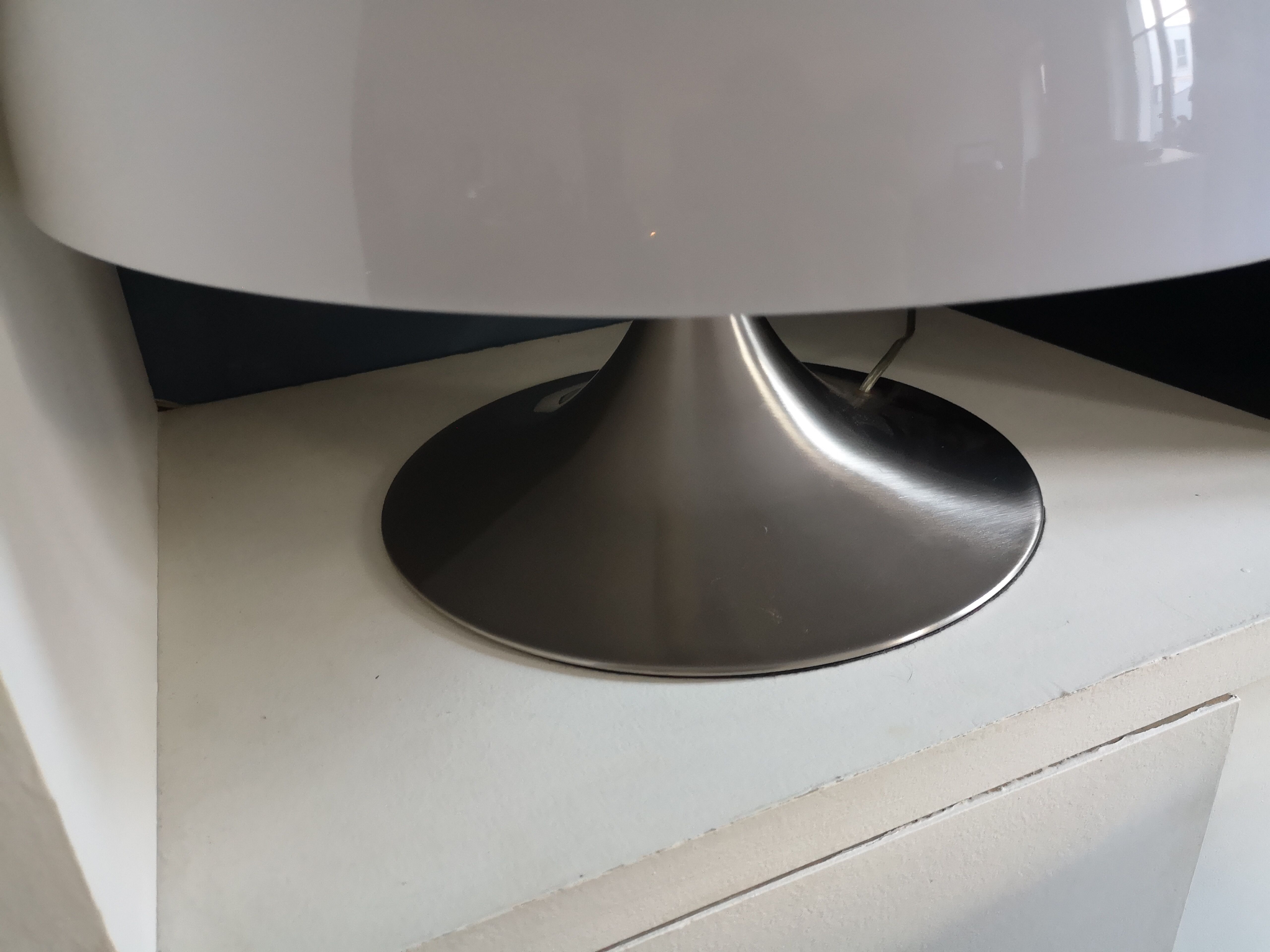 Tulip lamp mushroom chrome, 1960