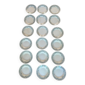 Lot de 18 assiettes Moulin des loups