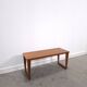 Vintage teak table Kai Kristiansen, Danish design coffee table, model 35