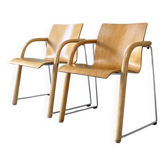 Ensemble de chaises vintage Thonet modèle S320