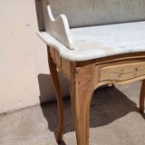 Toilet table, marble top