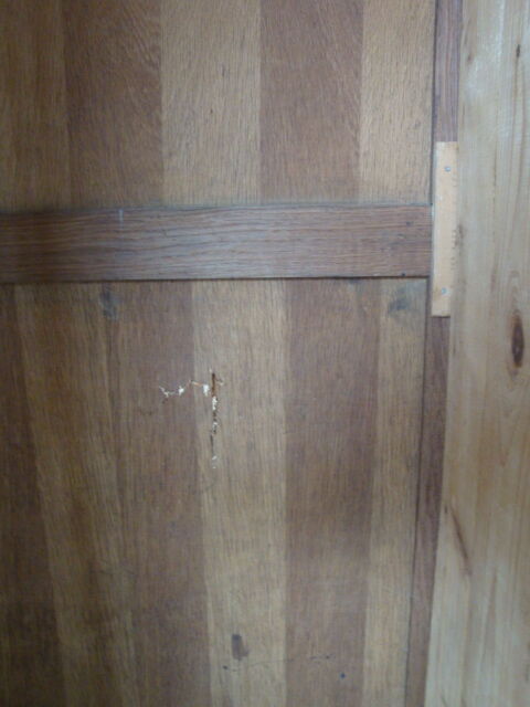 Oak cabinet