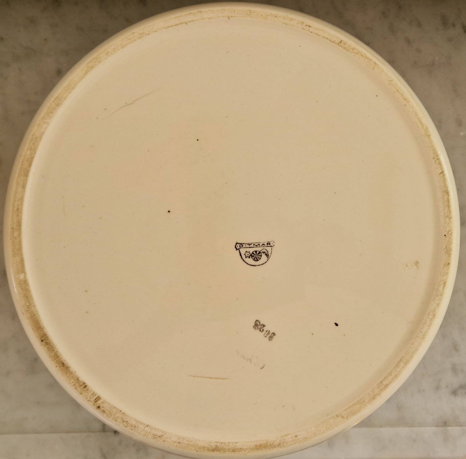 Ditmar-Urbach Olymp toilet service jug & basin 1940s/50s Czech