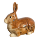 Ceramic rabbit, zoomorphic terrine