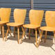 4 BAUMANN chairs 800G Max Bill 1955