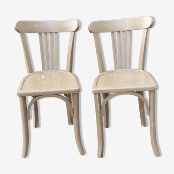 Chaises Baumann peintes