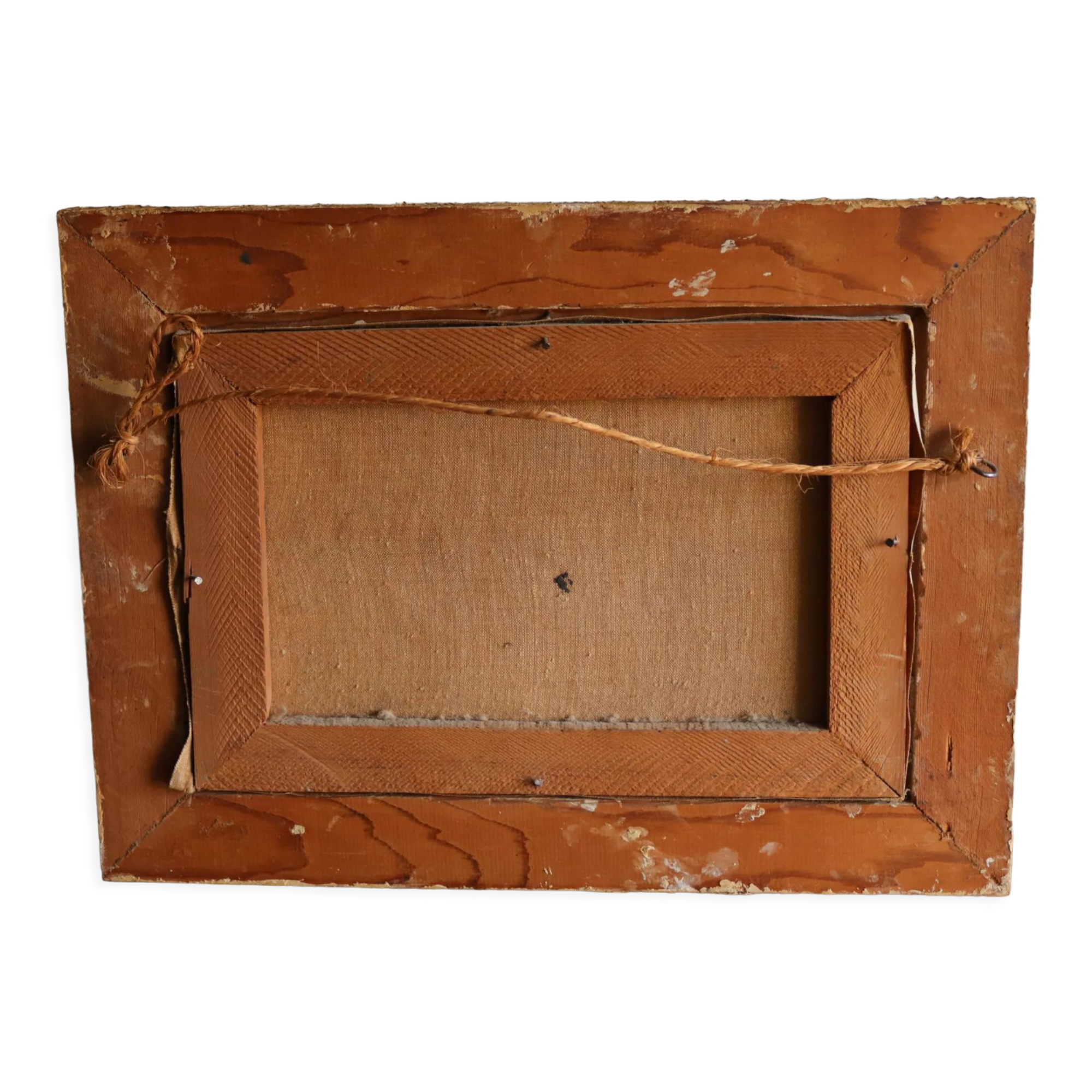 Old painting bouquet of flowers