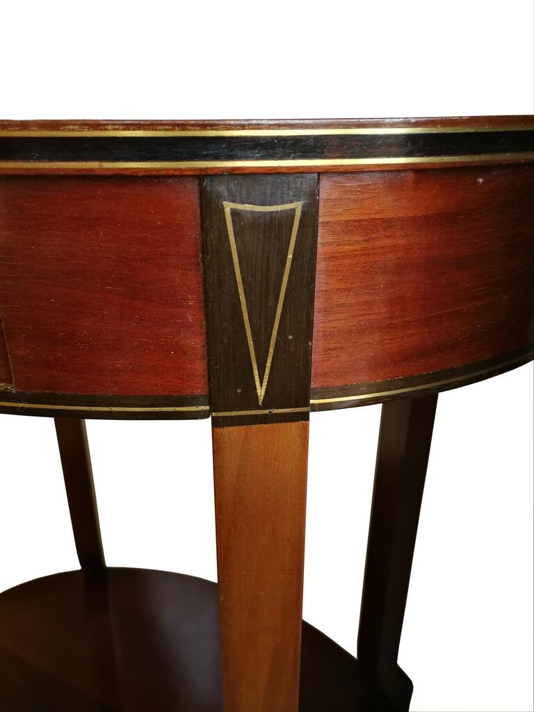 Side table, mahogany, Art Deco, circa 1920