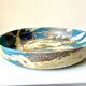 Vintage Danish Ceramic Art Studio Decorative Bowl signed