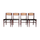 Series of 4 Spanish chairs Mocholi 60s/70s