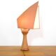 Jean Marais, terracotta cat lamp from the 70s-80s.