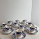 Set of 10 coffee/espresso cups - Gien - Ironstone