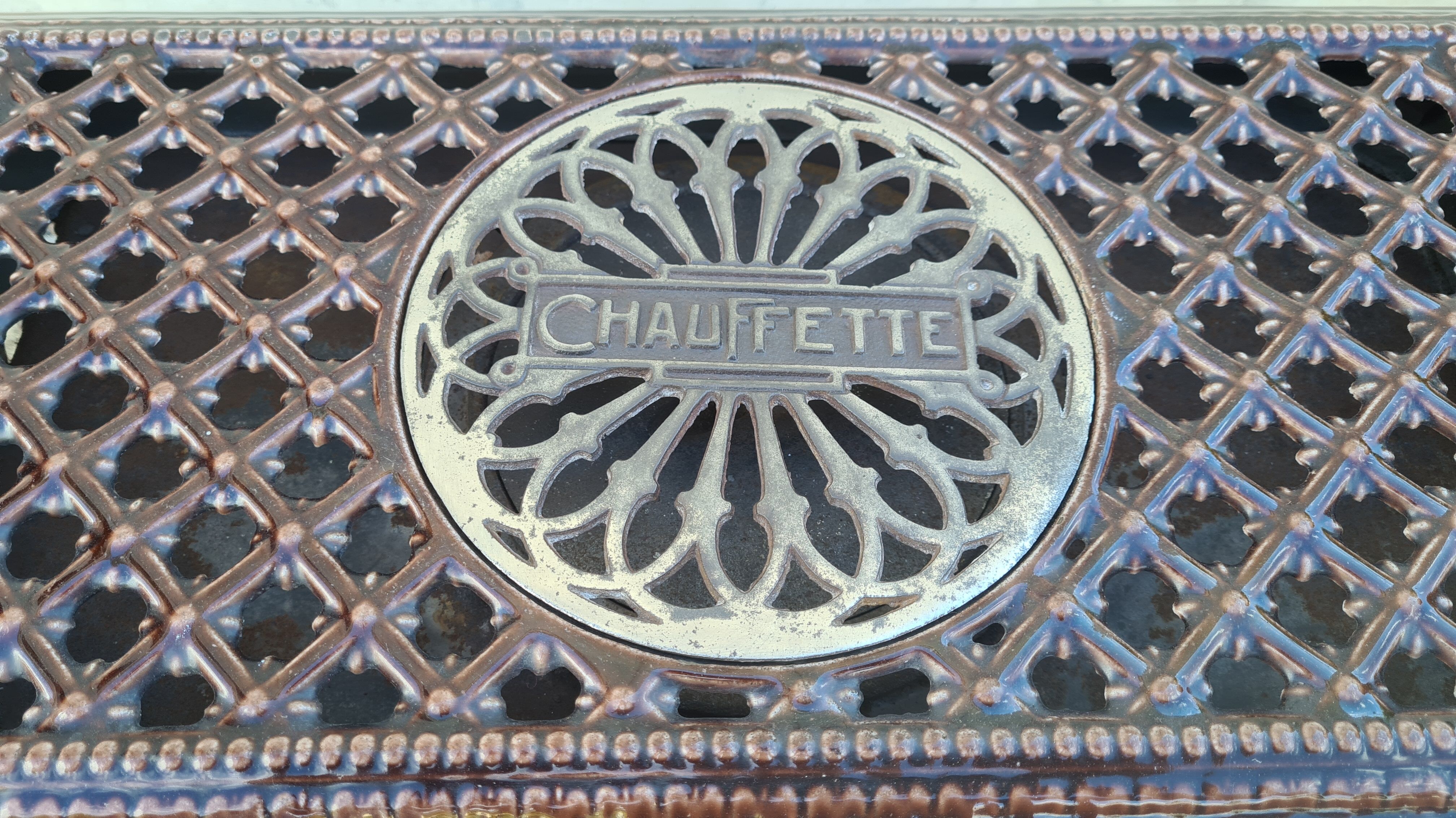 Godin enamelled wood stove