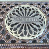 Godin enamelled wood stove