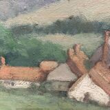 Signed landscape painting