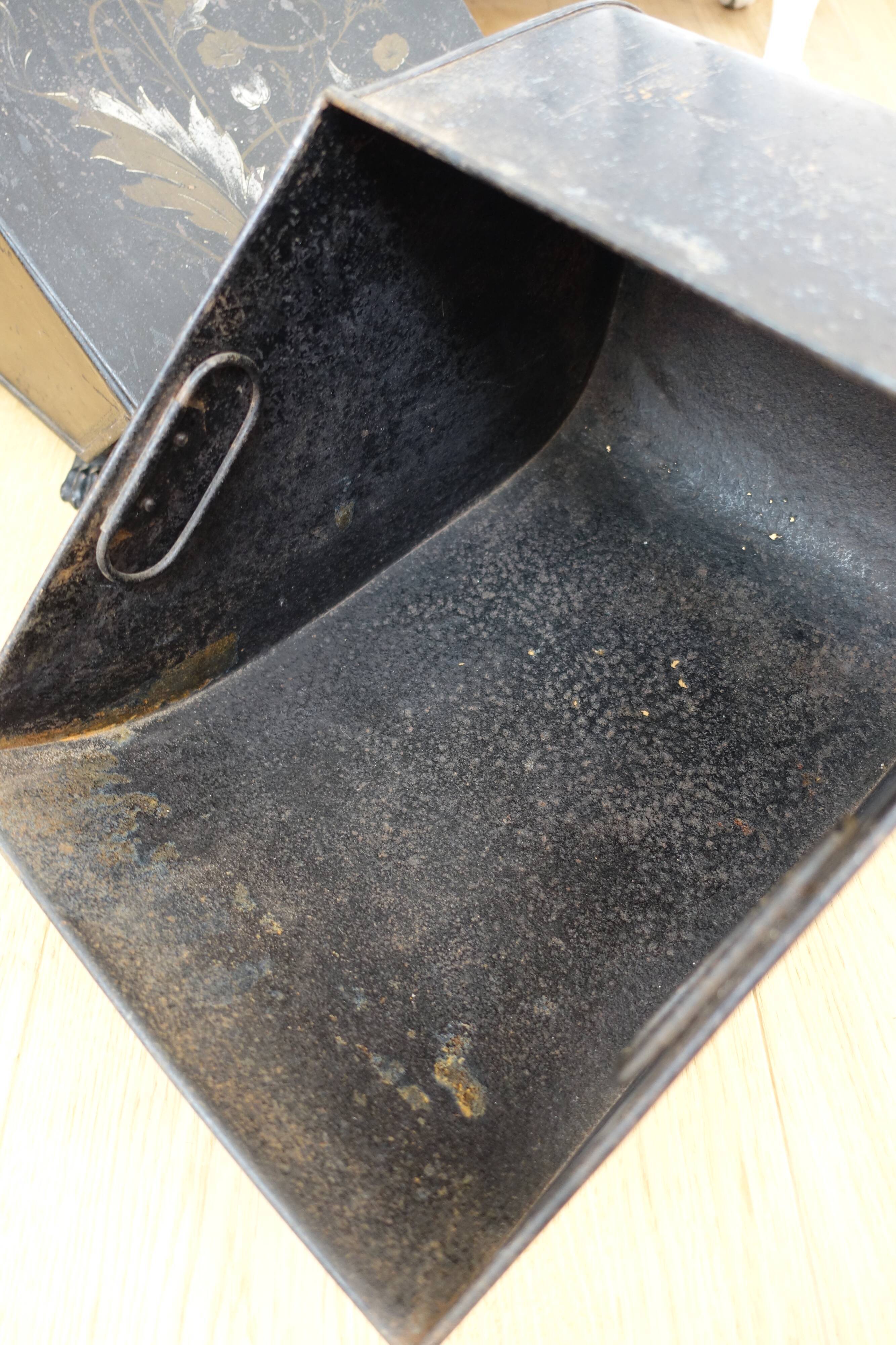 Old Napoleon III coal box