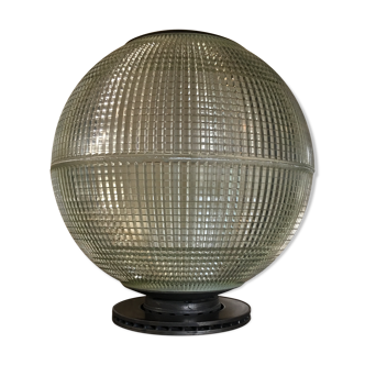 Holophane ball on plinth 1950, 50 cm diameter