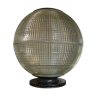 Boule holophane sur socle 1950, 50 cm de diametre