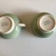 Pair of capri V&B Villeroy 1950 lunch cups