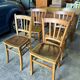 Set of 4 bistro chairs