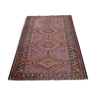 Handmade Caucasian Oriental Carpet 190 x 118