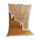 Tapis marocain tissé à la main - motif niveau camel - laine - 250 x 160 cm