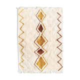 Berber carpet 160 x 230 cm white