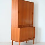 Scandinavian Teak Cabinet with Sliding Doors – Bodafors