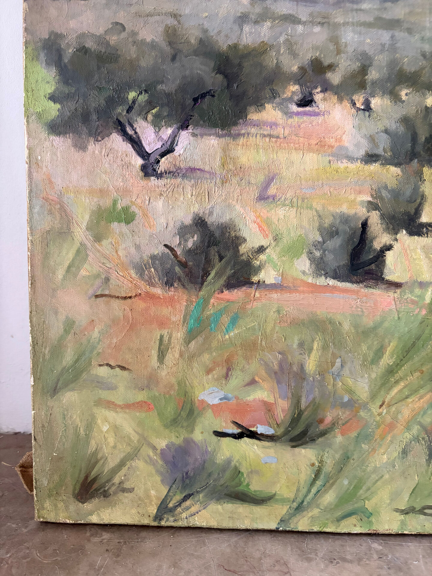 Paysage de Provence, signé Guy Montis (1918-1976)