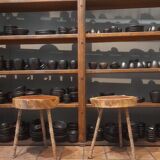 Neem wood stools