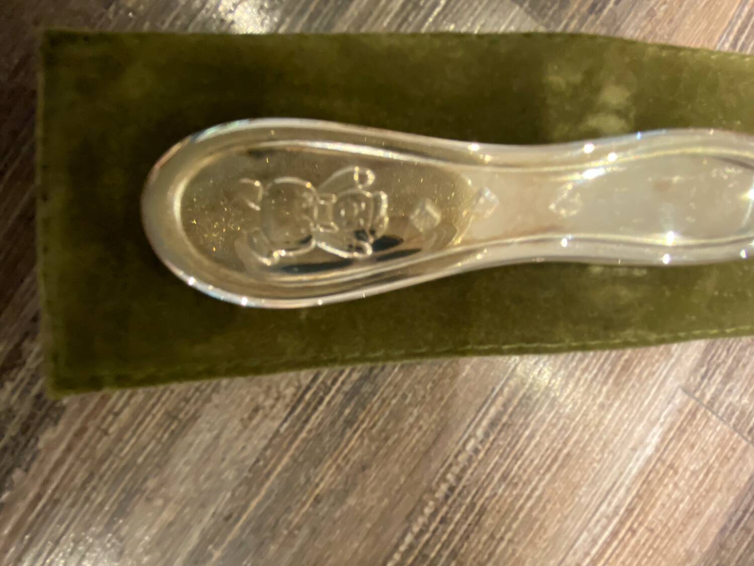 Christofle Baby Gift Set in Solid Sterling Silver 925 - Spoon and Fork