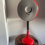 Vintage orange/red table lamp Kerma Keur