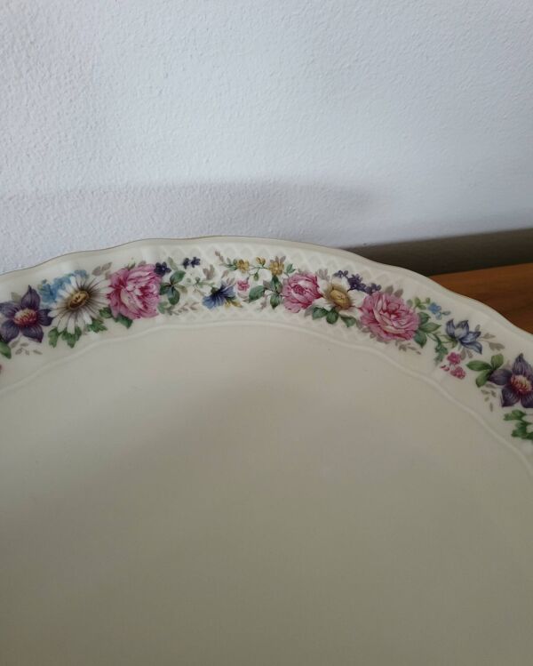 Limoges Bernardaud Plat à tarte, gâteau en porcelaine