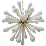 Drops Murano glass chandelier