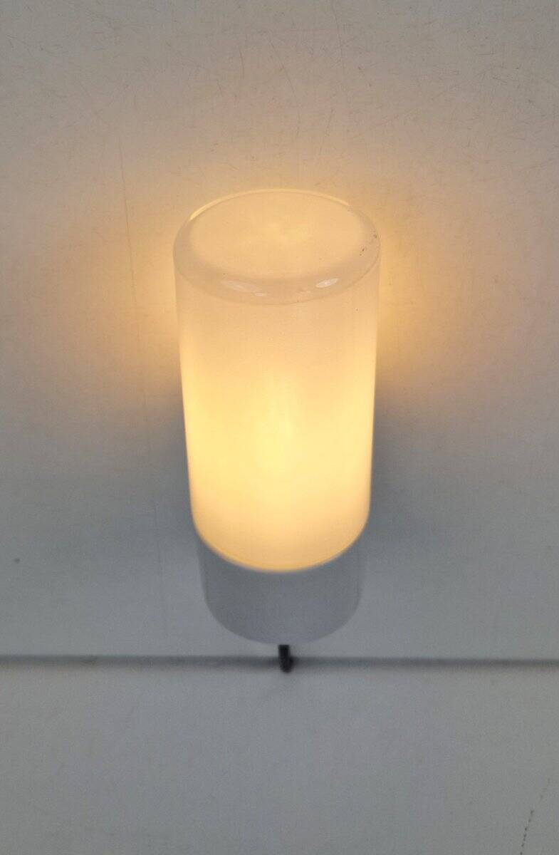 Vintage Wall Lamps attributed to Wilhelm Wagenfeld for Lindner, 1950s, Set of 3