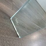 Fiam for Roche Bobois large vintage tripod glass table