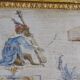 Trumeau de cheminée de style directoire décor au chinois