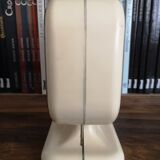 Clock and mechanical alarm clock Rhythm Made in Japan 70s space age