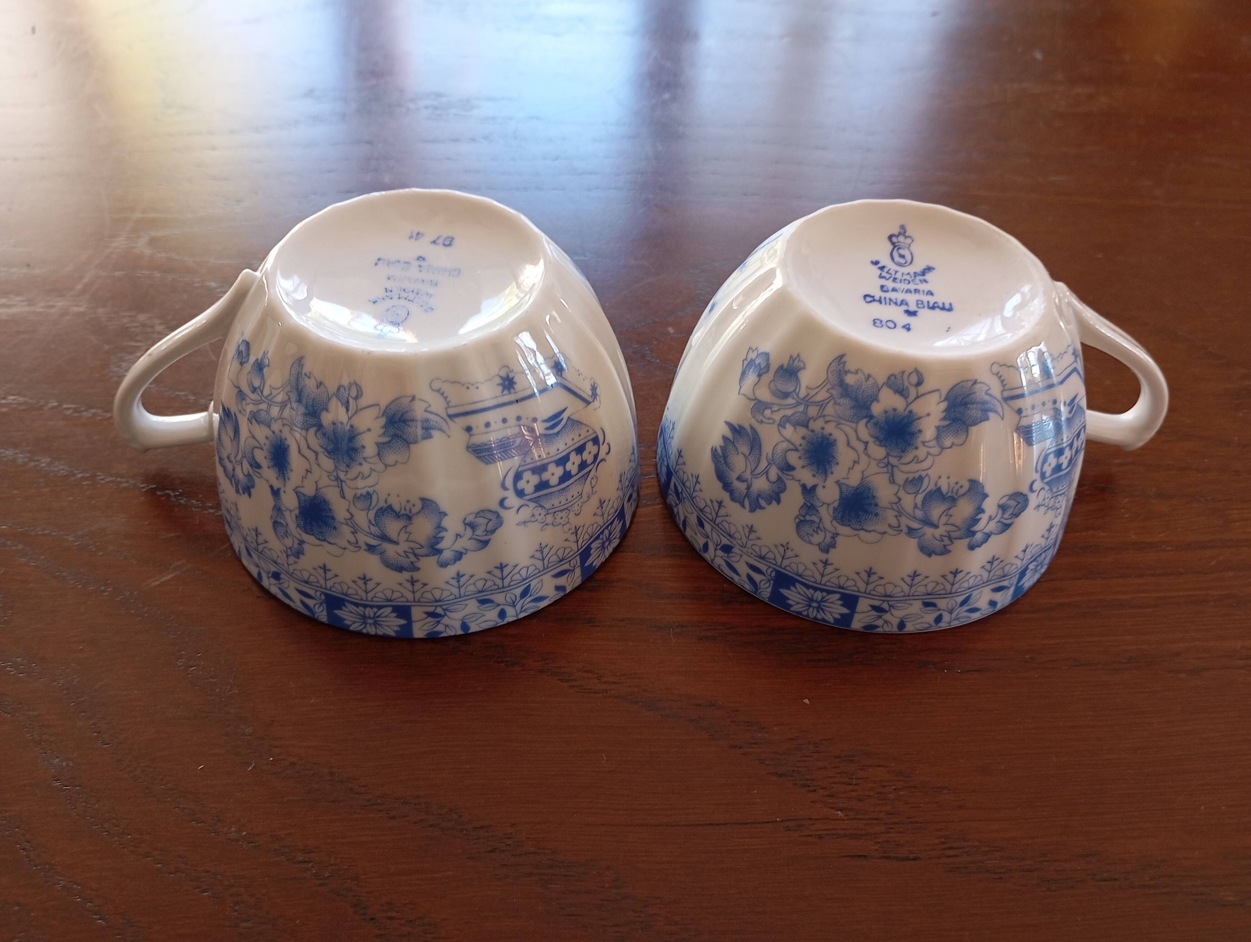 Trios 'China Blau' Seltmann Weiden (Bavaria)
