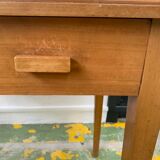 Vintage wood dressing table