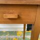 Vintage wood dressing table